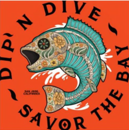 DIP' N DIVE SAVOR THE BAY SAN JOSE, CALIFORNIA logo