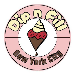 DIP N FILL NEW YORK CITY logo