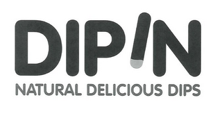 DIPIN NATURAL DELICIOUS DIPS logo
