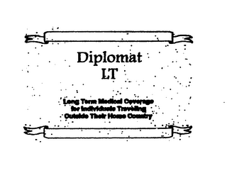 DIPLOMAT LT LONG TERM MEDICAL COVERAGE FOR INDIVIDUALS TRAVELING OUTSIDE THEIR HOME COUNTRY logo