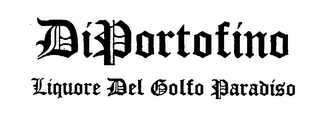 DIPORTOFINO LIQUORE DEL GOLFO PARADISO logo