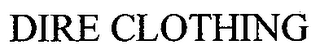 DIRE CLOTHING logo