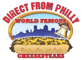 DIRECT FROM PHILLY WORLD FAMOUS CHEESESTEAKS logo