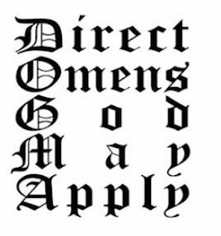 DIRECT OMENS GOD MAY APPLY logo