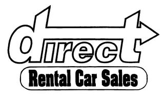 DIRECT RENTAL CAR SALES logo