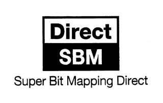 DIRECT SBM SUPER BIT MAPPING DIRECT logo