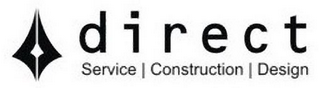 DIRECT SERVICE | CONSTRUCTION | DESIGN logo