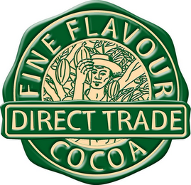 DIRECT TRADE FINE FLAVOUR COCOA logo