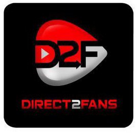 DIRECT2FANS D2F logo