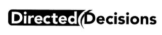 DIRECTED DECISIONS logo