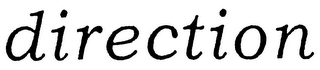 DIRECTION logo