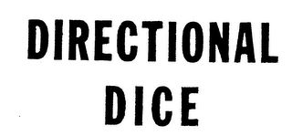 DIRECTIONAL DICE logo