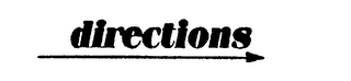 DIRECTIONS logo