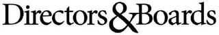 DIRECTORS & BOARDS logo