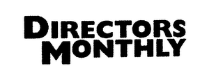 DIRECTORS MONTHLY logo