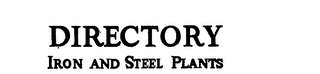 DIRECTORY IRON AND STEEL PLANTS logo