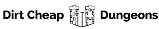 DIRT CHEAP DUNGEONS logo