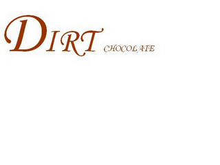 DIRT CHOCOLATE logo