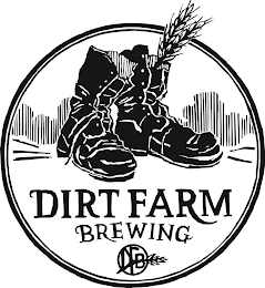 DIRT FARM BREWING DFB logo
