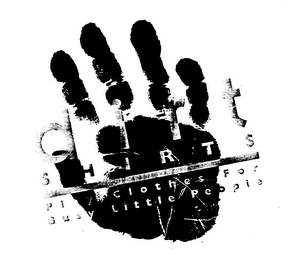DIRT SHIRTS PLAY CLOTHES FOR BUSY LITTLE PEOPLE logo