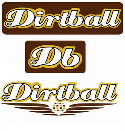 DIRTBALL DB DIRTBALL logo