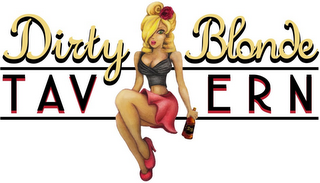DIRTY BLONDE TAVERN DB logo