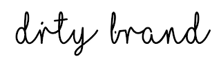 DIRTY BRAND logo