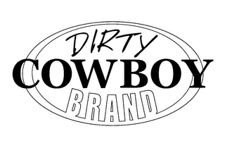 DIRTY COWBOY BRAND logo