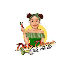 DIRTY DIANA'S HOT CHILI OIL logo