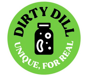 DIRTY DILL UNIQUE FOR REAL logo