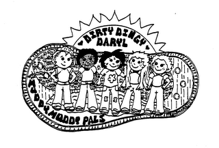 DIRTY DINGY DARYL AND THE MUDDY MUDDY PALS logo