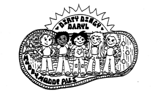 DIRTY DINGY DARYL AND THE MUDDY MUDDY PALS logo