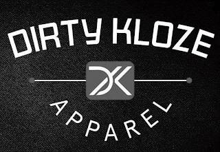 DIRTY KLOZE APPAREL DK logo