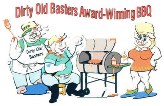 DIRTY OLD BASTERS AWARD-WINNING BBQ SEED SAUCE XXX OL' BASTER DIRTY OLE' BASTERS logo