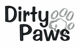 DIRTY PAWS logo