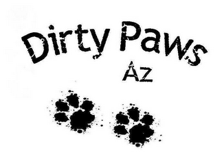 DIRTY PAWS AZ logo