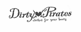 DIRTY PIRATES CLOTHES FOR YOUR BOOTY logo