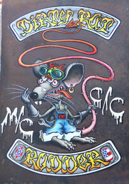 DIRTY RAT RODDER M/C C/C logo