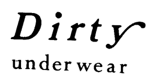 DIRTY UNDERWEAR logo