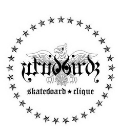 DIRTYBIRDZ SKATEBOARD CLIQUE logo