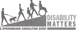 DISABILITY MATTERS A SPRINGBOARD CONSULTING EVENT logo