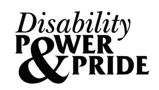 DISABILITY POWER & PRIDE logo