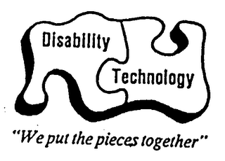 DISABILITY TECHNOLOGY "WE PUT THE PIECES TOGETHER" logo