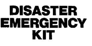 DISASTER EMERGENCY KIT logo