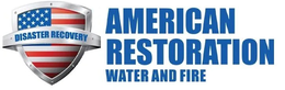 DISASTER RECOVERY AMERICAN RESTORATION WATER AND FIRE logo