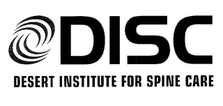 DISC DESERT INSTITUTE FOR SPINE CARE logo