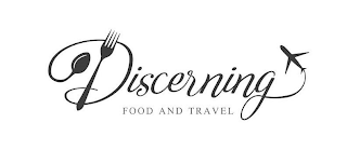 DISCERNING FOOD AND TRAVEL logo