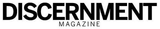 DISCERNMENT MAGAZINE logo