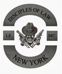 DISCIPLES OF LAW LE MC NEW YORK logo