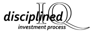 DISCIPLINED IQ INVESTMENT PROCESS logo